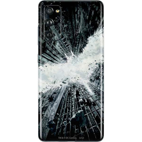 DC Comics Batman Dark Knight Rises Poster Galaxy S20 Fan Edition Skin